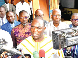 Concours professionnels : Bassolma Bazié donne le top départ