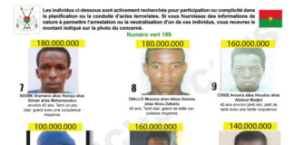 Lutte contre le terrorisme : 20 personnes « activement » recherchées