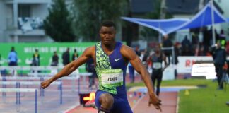 Athlétisme : Hughes Fabrice Zango décroche l’or à Montreuil