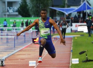 Athlétisme : Hughes Fabrice Zango décroche l’or à Montreuil