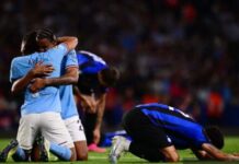 Football : le club anglais, Manchester City décroche sa première Ligue des champions