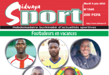 Une Sidwaya Sport du 06-06-2023