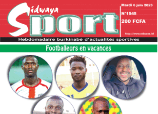 Une Sidwaya Sport du 06-06-2023