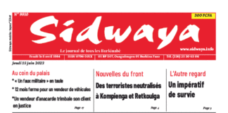 Une Sidwaya du 15-06-2023
