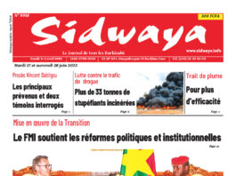 Une Sidwaya du 27-2023