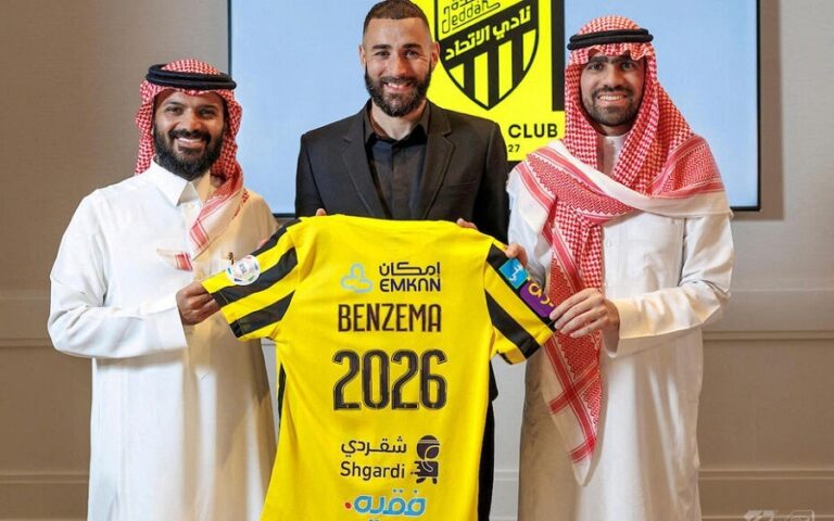 Al-Ittihad (Arabie saoudite) : 200 millions d’euros par an pour Karim Benzema