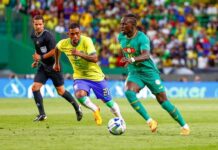 Football : le Sénégal bat le Brésil en match amical