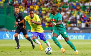 Football : le Sénégal bat le Brésil en match amical
