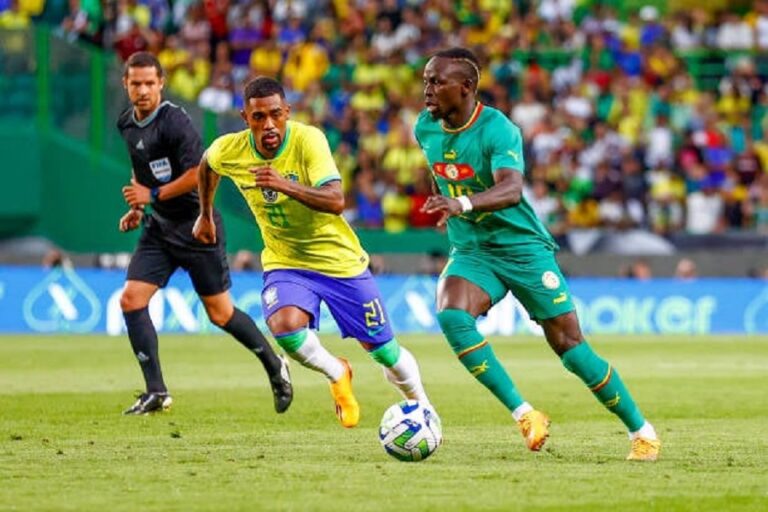 Football : le Sénégal bat le Brésil en match amical