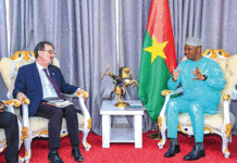 Assemblée législative de Transition : 3 personnalités reçues par le Dr Ousmane Bougouma