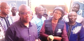 Construction du nouveau CMA de Diébougou : le ministre de la Santé se rassure de la qualité des infrastructures