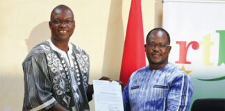 Radiodiffusion télévision du Burkina : le nouveau DG, Galip Somé, installé