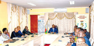 Situation nationale : une délégation du Conseil de paix et de sécurité de l’UA chez Ousmane Bougouma