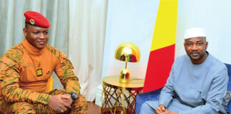 2e Forum Russie-Afrique : tête-à-tête entre le colonel Assimi Goïta et le capitaine Ibrahim Traoré