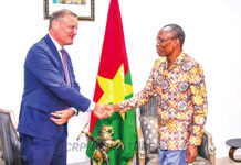 Délégation de l’Union européenne au Burkina Faso : l’ambassadeur Wolfram Vetter en fin de mission