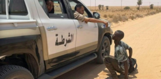 Lybie : Des migrants secourus à la frontière avec la Tunisie