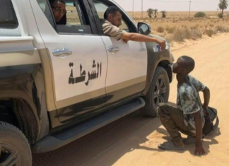 Lybie : Des migrants secourus à la frontière avec la Tunisie