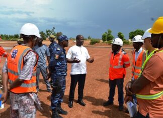 Aéroport de Donsin : La gendarmerie nationale supervise les infrastructures sécuritaires