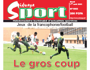 Une Sidwaya Sport du 01-08-2023
