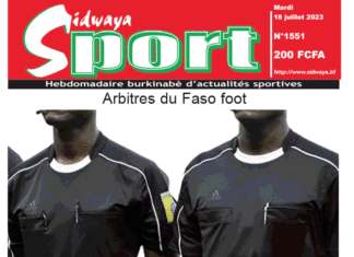 Une Sidwaya Sport du 18-07-2023