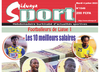 Une Sidwaya Sport du 04-07-2023