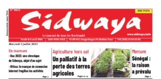 Une Sidwaya du 05-07-2023