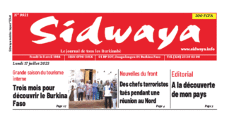 Une Sidwaya du 17-07-2023