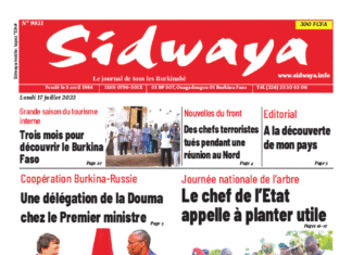 Une Sidwaya du 17-07-2023