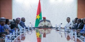 Situation sécuritaire : le conseil de Paix et de Sécurité de l’UA échange avec le capitaine Traoré