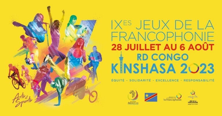 RDC : Les Jeux de la Francophonie débutent ce vendredi
