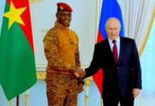 Sommet Russie-Afrique : Vladimir Poutine Pour une réouverture de l’ambassade de Russie au Burkina