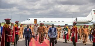 Sommet Russie-Afrique : Le capitaine Traoré regagne Ouagadougou