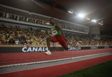 Athlétisme : Nouveau saut d’or pour Hughes Fabrice Zango au meeting de Monaco