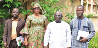 Cour des Comptes : le 1er président Latin Poda dans les locaux de Sidwaya