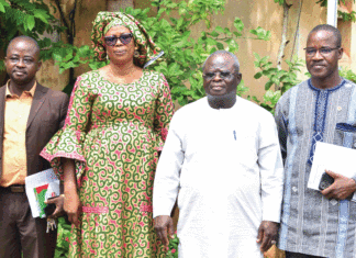 Cour des Comptes : le 1er président Latin Poda dans les locaux de Sidwaya