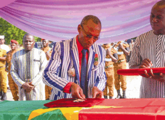 Grand officier de l’Ordre de l’Etalon à titre posthume : le colonel Pierre Ouédraogo reçoit les honneurs de la Nation