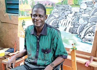 Nongodo Assane Sawadogo, enseignant, artiste peintre, calligraphe et plasticien : « Il faut que les Burkinabè m’accompagnent d’abord avant d’être vu à l’extérieur »
