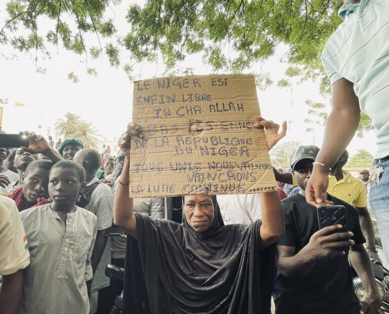 Niger : Nouvelle manifestation de soutien au coup d’Etat du CNSP ce jeudi