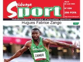Une Sidwaya Sport du 22-08-2023