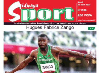 Une Sidwaya Sport du 22-08-2023