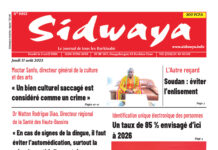 Une du 17-08-2023