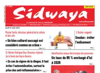 Une du 17-08-2023
