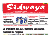 Une Sidwaya du 28-08-2023