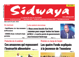 Une Sidwaya du 30-06-2023