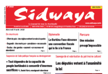 Une Sidwaya du 09-08-2023