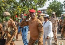 Sortie de promotion à l’AMGN : le Président de la Transition est arrivé à Pô