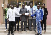 Contribution à l’efforts de paix : Des étudiants mobilisent 587 700 Franc CFA