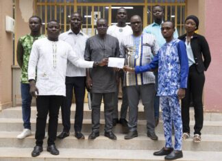 Contribution à l’efforts de paix : Des étudiants mobilisent 587 700 Franc CFA