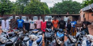 Ouagadougou: Trois réseaux de malfaiteurs arrêtés par la police nationale