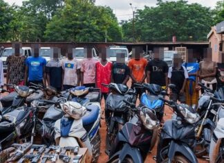 Ouagadougou: Trois réseaux de malfaiteurs arrêtés par la police nationale